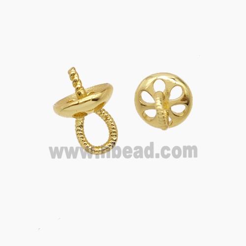 Copper Bail Gold Plated