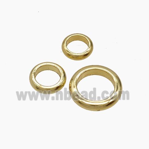 Copper JumpRings Connector Gold Plated