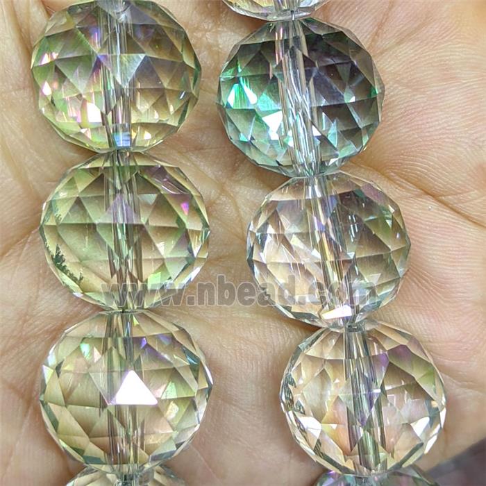 Crystal Glass Beads Faceted Round