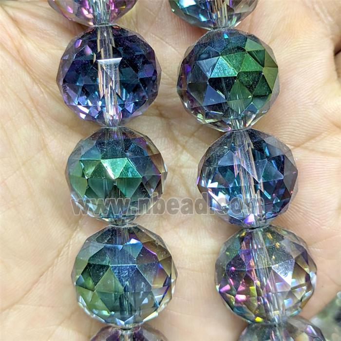 Crystal Glass Beads Faceted Round