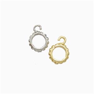 Copper Bail Mixed, approx 7mm