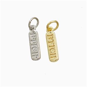 Copper Btich Pendant Stick Mixed, approx 4-12mm