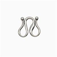 Raw Stainless Steel Connector, approx 10-11mm