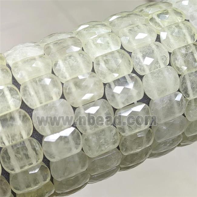 Synthetic Quartz Bracelet Stretchy Khaki