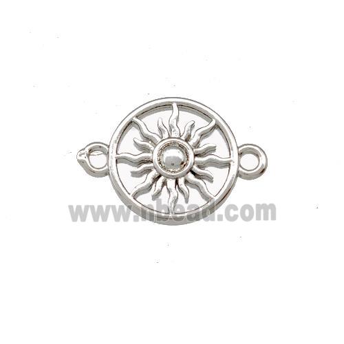 Copper Sun Connector Platinum Plated