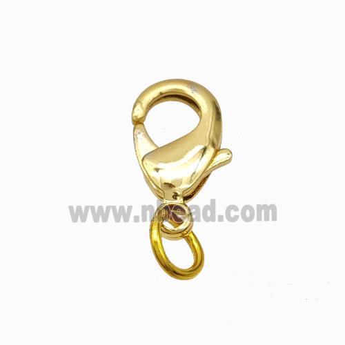 Copper Lobster Clasp Gold Plated