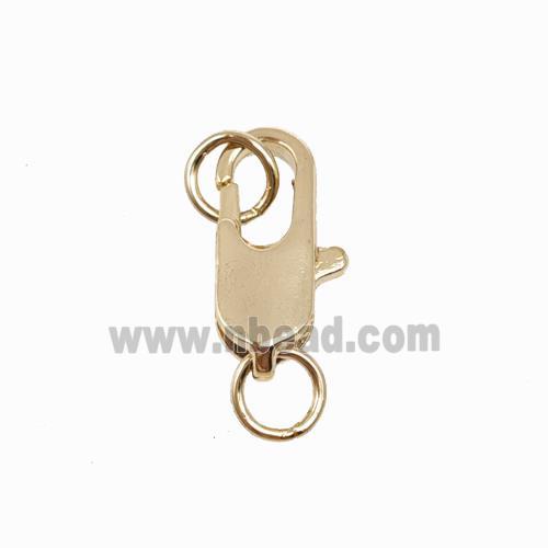 Copper Clasp Lt.Gold Plated