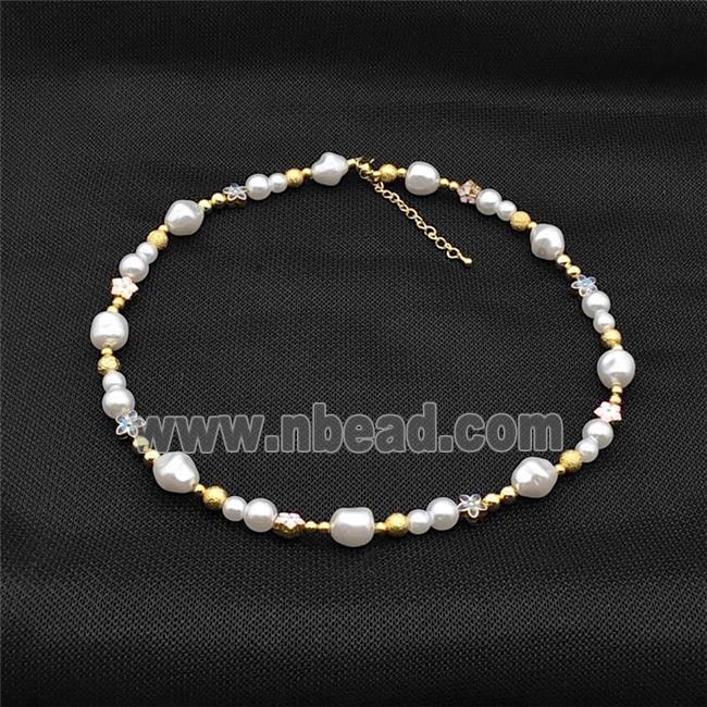 Pearlized ABS Resin Bracelet