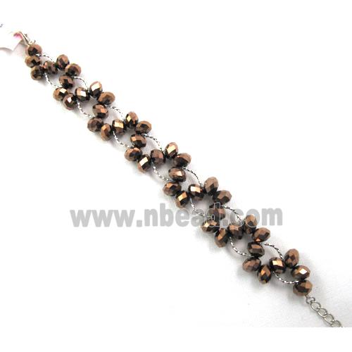 Chinese Crystal glass Bracelet