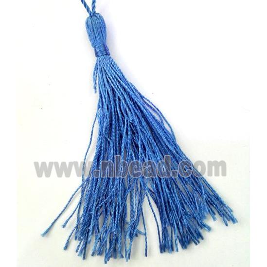 handmade tassel pendant with nylong wire