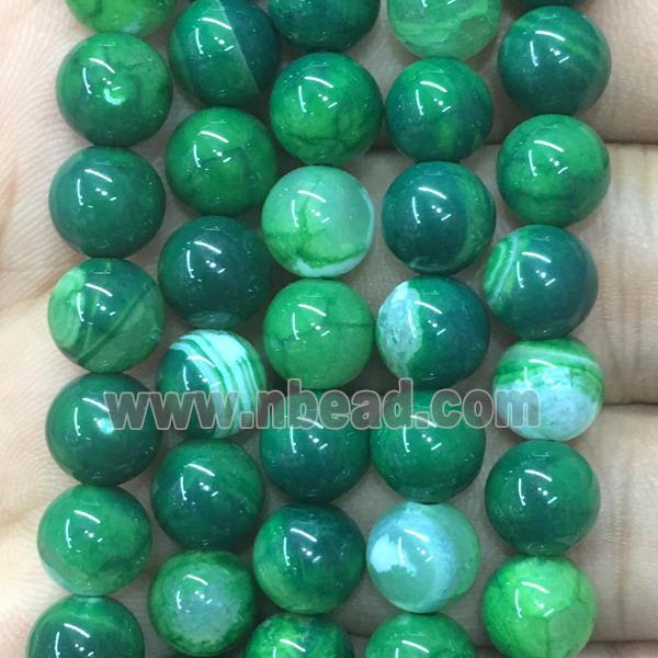 round green Agate beads