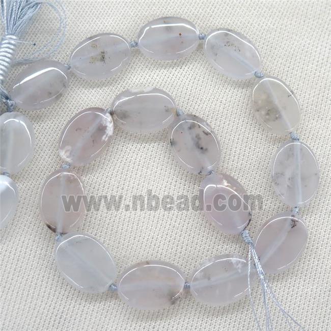 Cherry Agate Beads, oval