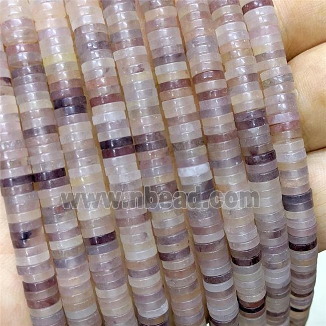 Natural Purple Aventurine Heishi Beads