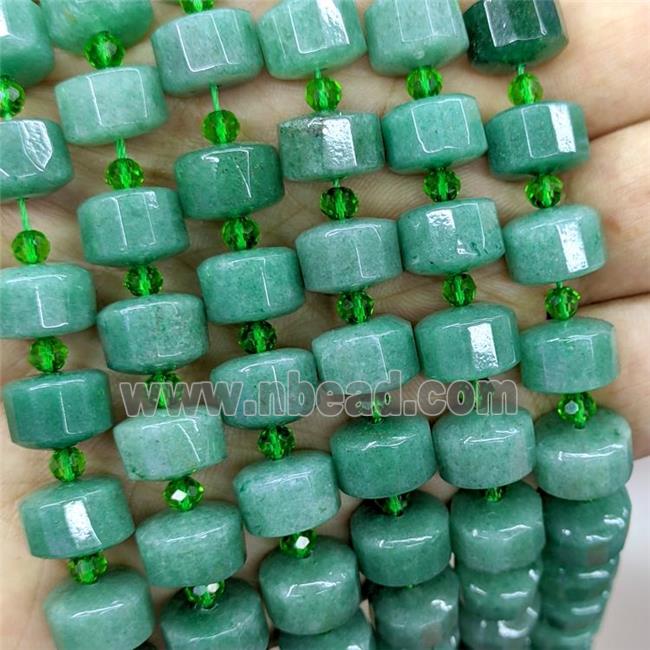 Natural Green Aventurine Heishi Beads