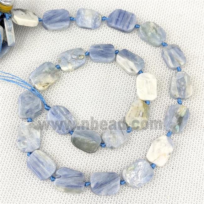 Natural Blue Kyanite Beads Rectangle