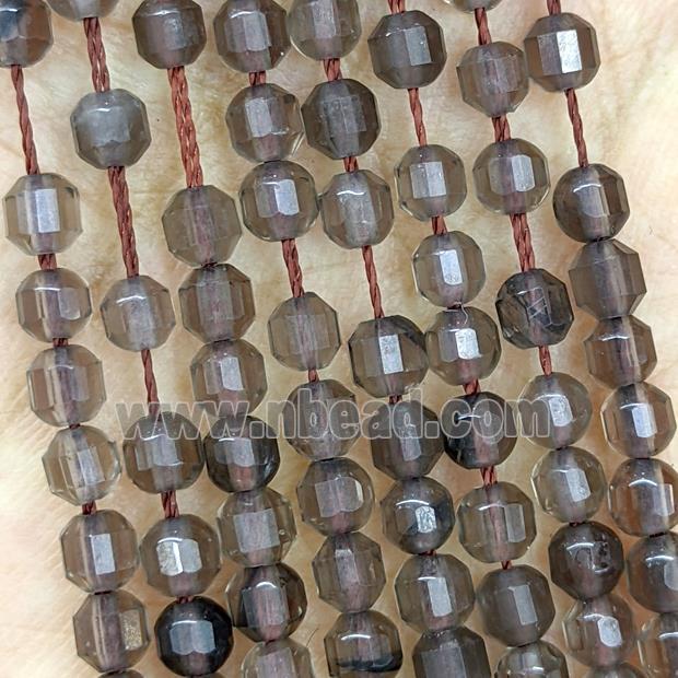 Smoky Quartz Prism Beads