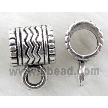 Bails, Tibetan Silver Hanger Non-Nickel