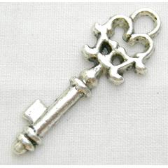 Key pendants, Tibetan Silver Non-Nickel