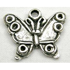 Tibetan Silver Butterfly Non-Nickel
