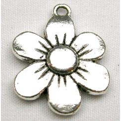 Tibetan Silver Daisy Flower Non-Nickel