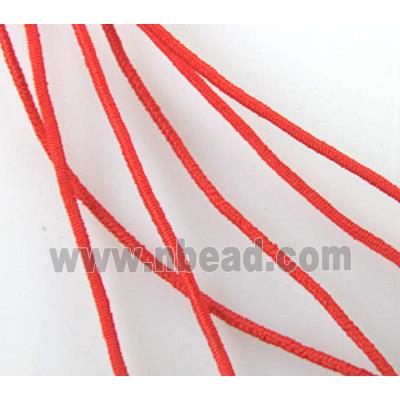 elastic fabric wire, binding thread, red