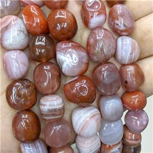 Natural Red Carnelian Agate Nugget Beads Freeform, approx 12-15mm