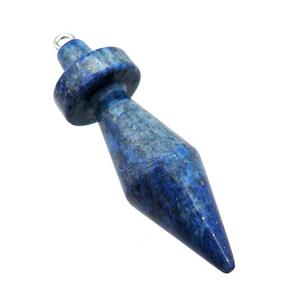 Natural Blue Lapis Lazuli Pendulum Pendant, approx 13.5-45mm