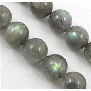 Labradorite beads, round, approx 12mm dia