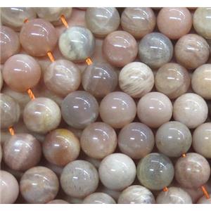 natural round Sunstone Beads, 6mm dia, approx 66pcs per st