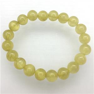 Stretch Jade bracelet, dye, approx 6mm, 28pcs per st