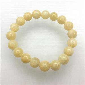 Stretch Jade bracelet, dye, approx 6mm, 28pcs per st