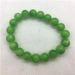 Stretch Jade bracelet, dye, approx 6mm, 28pcs per st