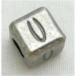 Tibetan Silver Spacer Non-Nickel, 7x7x7mm