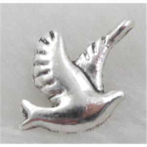 Seagull, Tibetan Silver Non-Nickel, 16x13mm