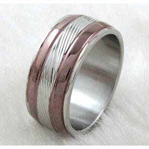 Stainless steel Ring, inside: 19mm dia