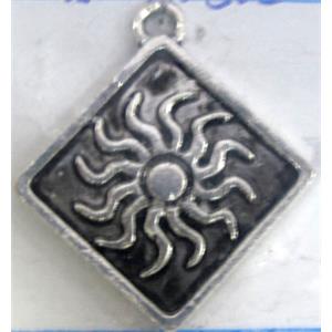 Tibetan Silver pendants, 31x27mm